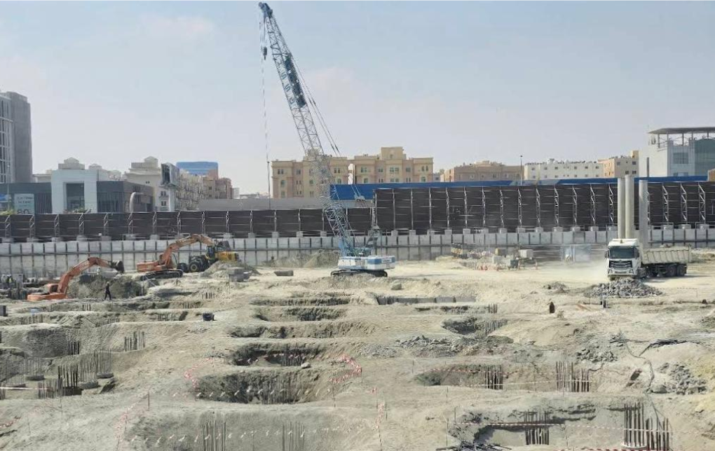 gantry & overhead crane foundation & elevation