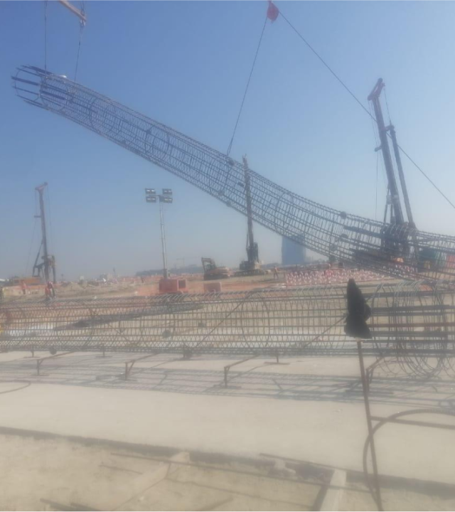 piles foundation limar complex